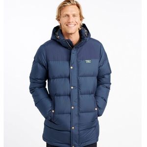 LL Bean Men’s Mountain Classic Down Parka Black